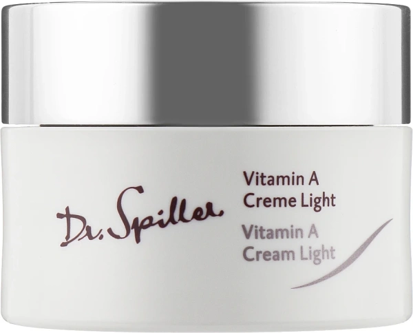 Легкий омолаживающий крем Vitamin A / VITAMIN A CREAM LIGHT / Dr. Spiller купить