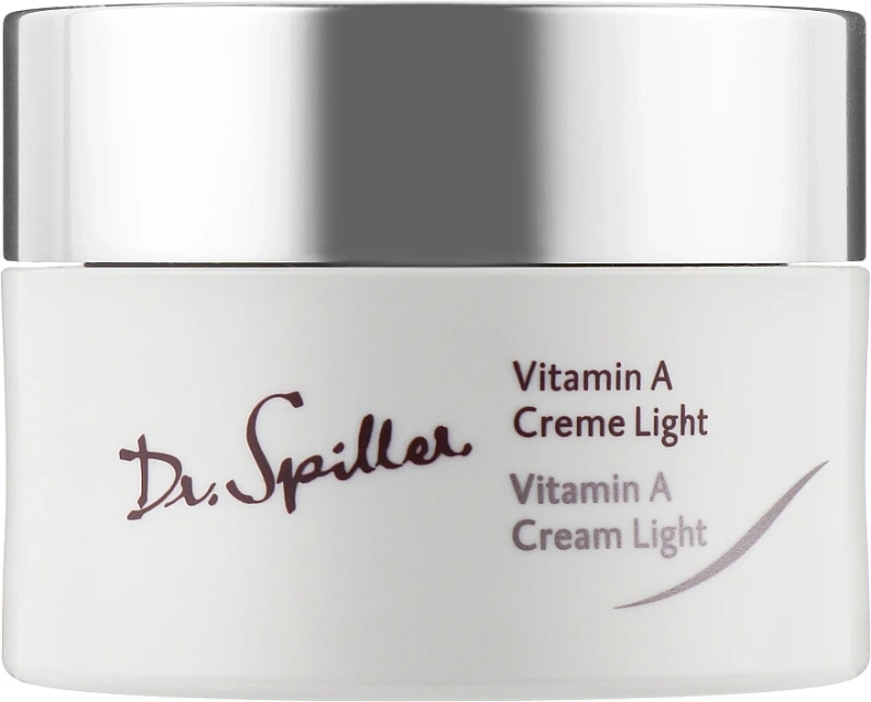 Легкий омолаживающий крем Vitamin A / VITAMIN A CREAM LIGHT / Dr. Spiller купить