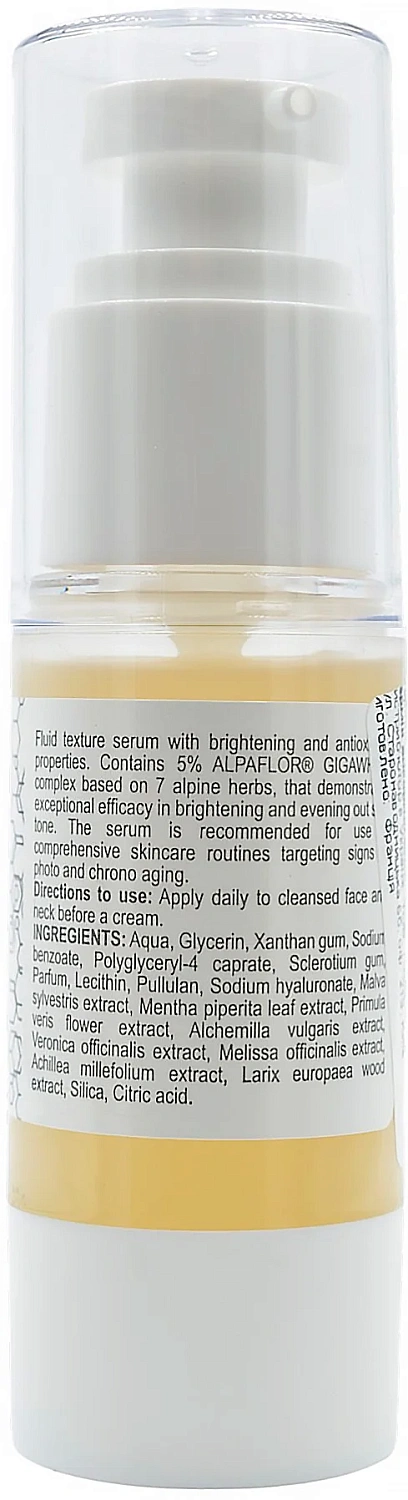 Сироватка, що освітлює, з антиоксидантною дією / Derma Series