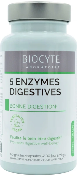 5 ферментів для покращення травлення / 5 Enzymes / Biocyte купить