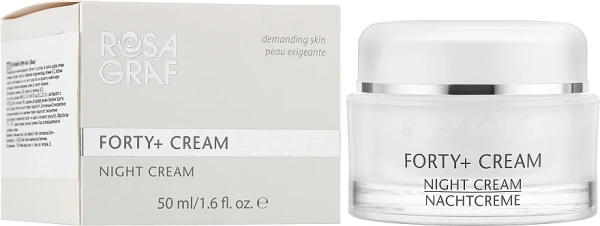 Нічний Крем 40+ / FORTY+ NIGHT CREAM / Rosa Graf купить