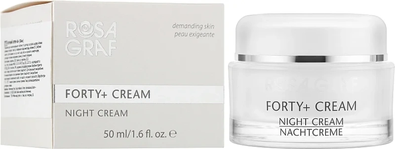 Нічний Крем 40+ / FORTY+ NIGHT CREAM / Rosa Graf купить