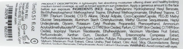 ВВ-крем SPF 50 з перфтордекаліном / BB Oxygen Cream SPF 50 / DECAAR