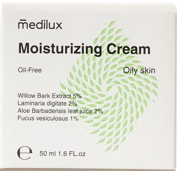 Увлажняющий крем для жирной кожи / Moisturizing Cream Oil-Free Oily skin / MEDILUX купить