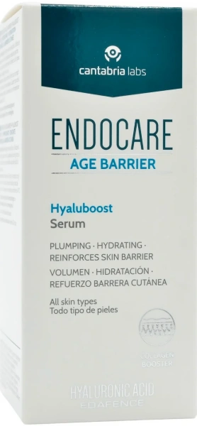 Антивікова зволожуюча сироватка для обличчя / Endocare Hyaluboost Age Barrier Serum / Cantabria Labs купить