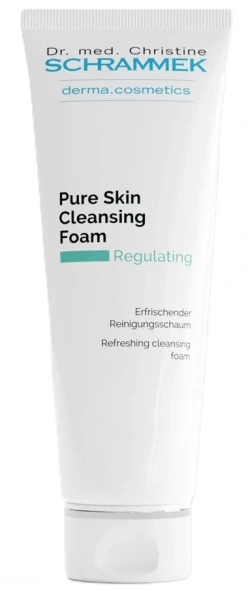 Освіжаюча пінка, що очищає, для жирної шкіри / Pure Skin Cleansing Foam / Dr. Schrammek