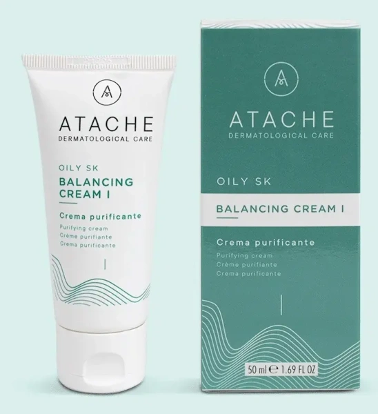 Балансуючий крем для шкіри з акне / Oily SK Balancing Cream I / Atache