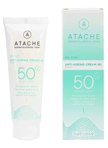 Омолоджувальний сонцезахисний флюїд / BE SUN Light Emultion SPF 50+ / Atache