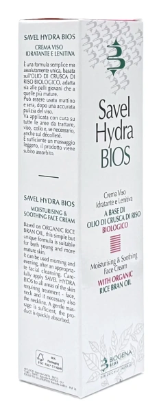 Зволожуючий заспокійливий крем / Savel Hydra BIOS Cream / Biogena купить