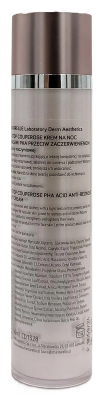 Ночной крем с кислотами PHA / Couperose PHA Acid Night Cream / Chantarelle купить