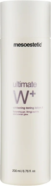 Ultimate W + освітлюючий тонізуючий лосьон / Ultimate W + whitening toning lotion / Mesoestetic купить