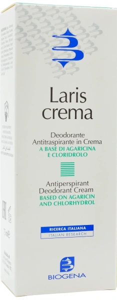 Крем антиперспірант-дезодорант / LARIS CREMA / Biogena купить