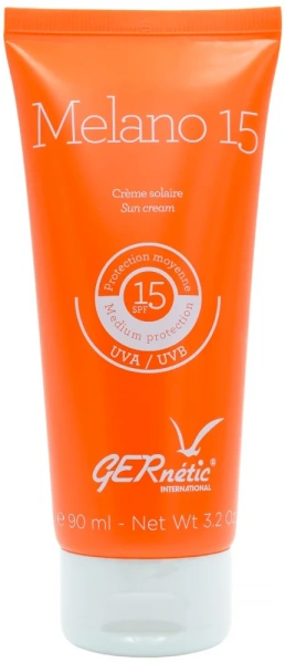 Cолнцезахисний крем для обличчя та тіла SPF15 / MELANO 15 / Gernetic