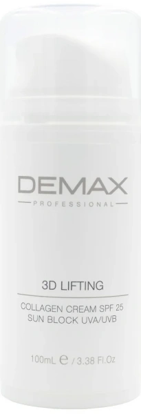 3D-ліфтинг колагеновий санблок SPF 25 / Demax