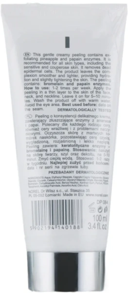 Кремовый пилинг для любого типа кожи / Enzymatic peeling / Norel купить