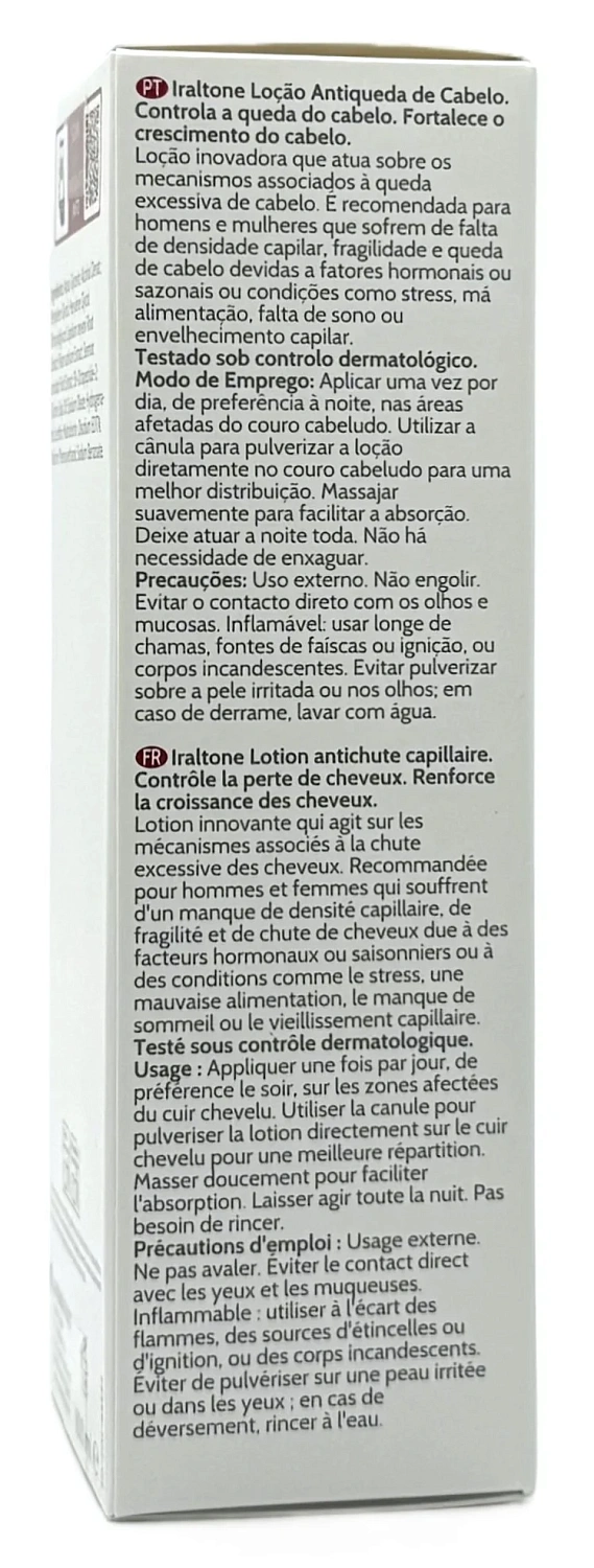 Лосьон против выпадения волос / IRALTONE Anti-hair Loss Lotion / Cantabria labs