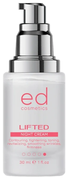 Нічний ліфтинг-крем для обличчя / LIFTED NIGHT CREAM / ED Cosmetics