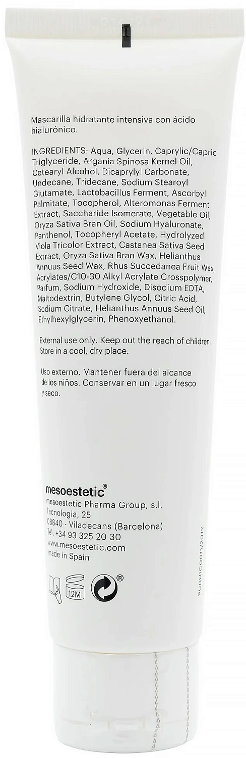 Гидро-питательная маска / Hydra-vital face mask / Mesoestetic