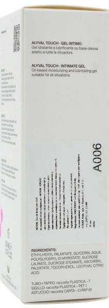 Гель-лубрикант для миттєвого зволоження та комфорту / TOUCH INTIMATE GEL / ALYVAL купить
