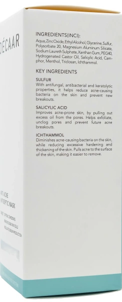 Маска Анти-акне антисептическая / Anti Acne Antiseptic Mask / DECAAR купить