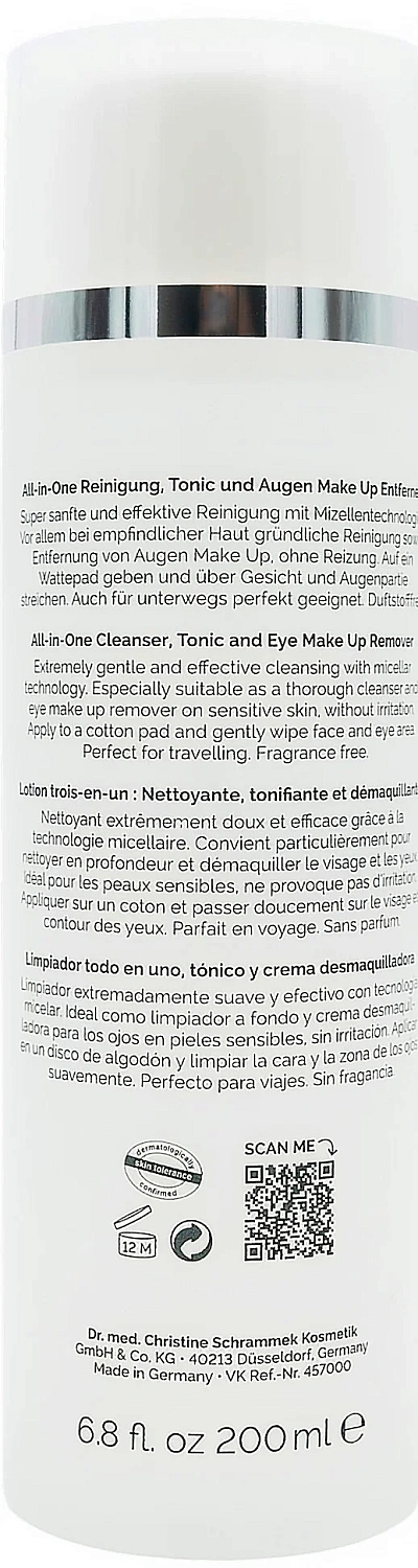 Очищаючий розчин / Sensiderm Cleansing Solution / Dr. Schrammek