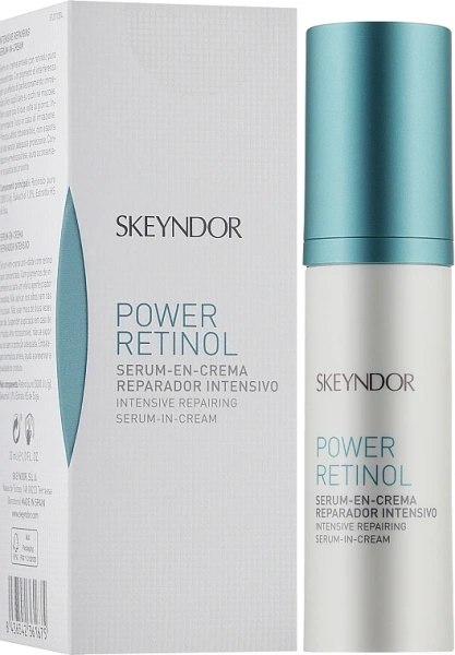Восстанавливающая крем-сыворотка / Power Retinol Intensive Repair Cream Serum / Skeyndor  купить