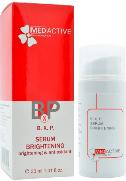 Антиоксидантна сироватка, що освітлює / B. X. P. SERUM BRIGHTENING brightening & antioxidant ph – 5,4 (АП+/ -) /  Medactive