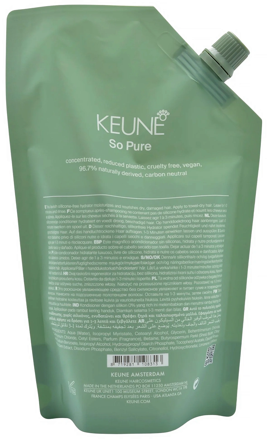 Кондиционер для волос / So Pure Restore Conditioner / Keune