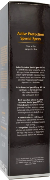 Сонцезахисний спрей SPF15 для обличчя-тіла / Active Protection Spray SPF15 / Histomer купить