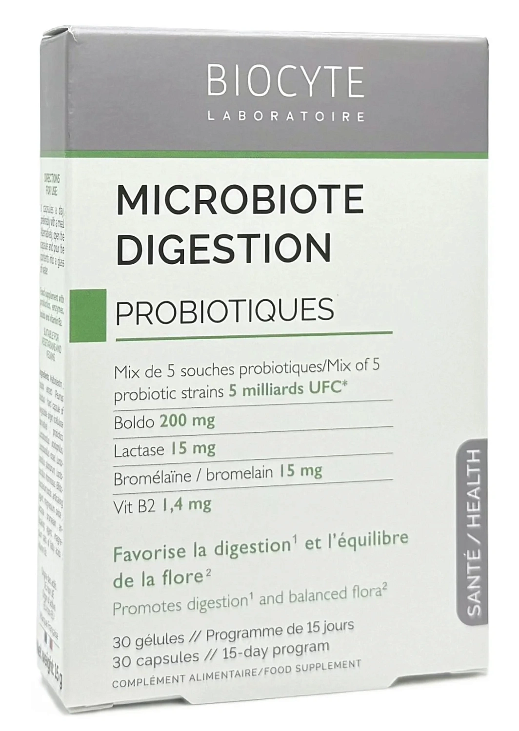 Сприяє травленню та балансу флори / MICROBIOTE DIGESTION / Biocyte