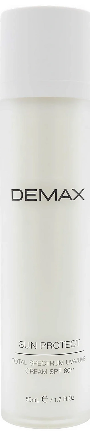 Солнцезащитный водостойкий крем увлажнитель SPF 80 / Demax