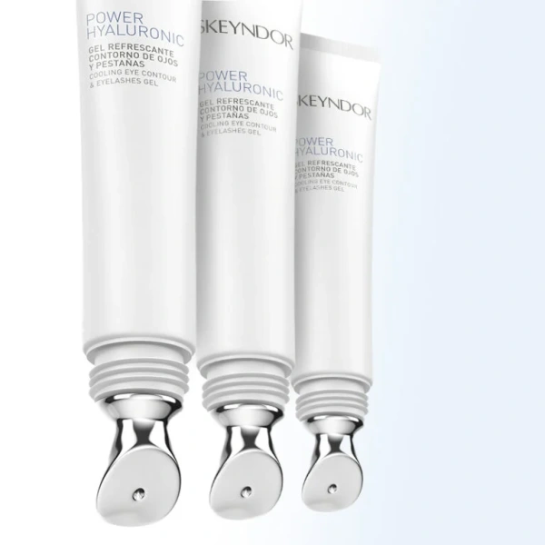 Охолоджуючий гель для повік та вій / Power Hyaluronic Revitalising Eyelash and Eye Contour Gel / Skeyndor купить