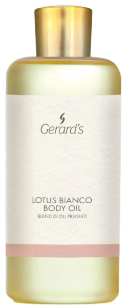 Білий лотос - олія для тіла з солодким фруктовим ароматом / LOTUS MASSAGE OIL / Gerard's купить