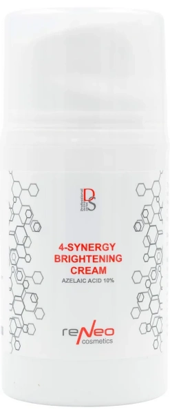Легкий крем, що освітлює, з азелаїновою кислотою / 4-Synergy Brightening Cream azelaic acid 10% / Derma Series купить
