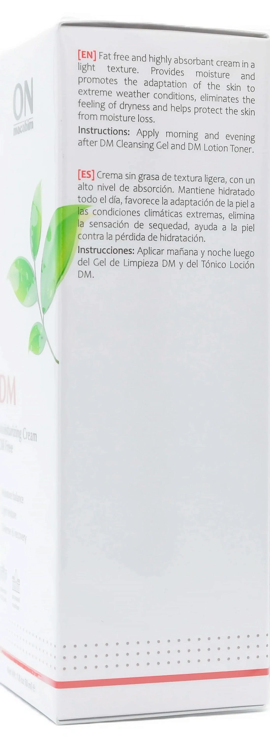 Зволожуючий крем для жирної шкіри SPF15 / DM MOISTURIZING CREAM SPF15 / Onmacabim