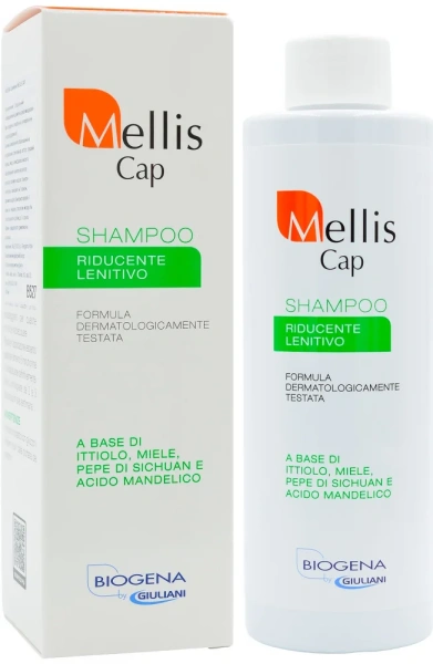 Шампунь пом'якшуючий / Mellis Cap Reducing And Soothing Shampoo / Biogena