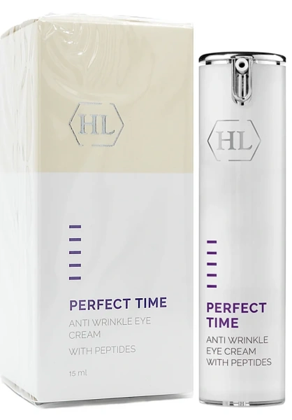 Крем для повік з ліпопептидами / PERFECT TIME ANTI WRINKLE EYE CREAM / Holy Land купить