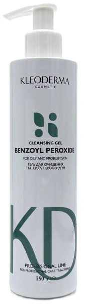 Гель с бензоил пероксидом / Benzoyl Peroxide Cleansing Gel / KleoDerma купить