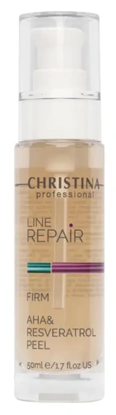 Пілінг з AHA-кислотами та ресвератролом / Line Repair Firm / CHRISTINA