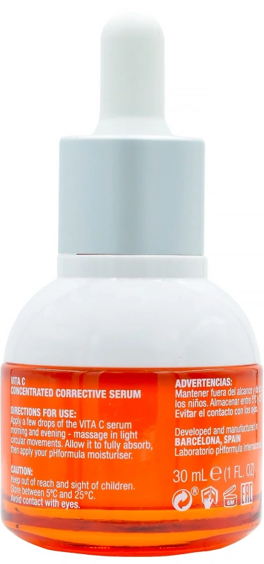 Концентрированная корректирующая сыворотка вит. C / VITA C serum / pHformula купить