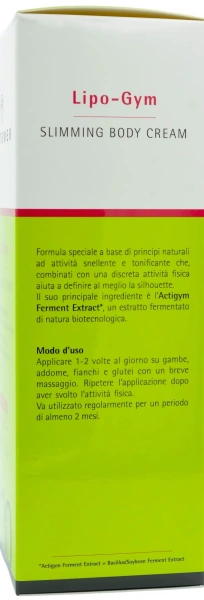 Крем для похудения LIPO GYM / C30 LIPO SLIMMING BODY CREAM / Histomer купить