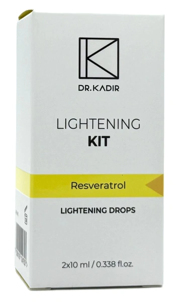 Восстанавливающие капли с ресвератролом для сияния кожи 2х10 мл / RESVERATROL DROPS 2X 10 ML / Dr.Kadir купить