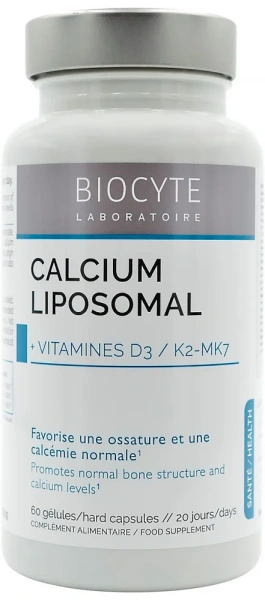 Комплекс кальцію, вітамінів D та K / Calcium Liposomal D3 K2 / Biocyte купить