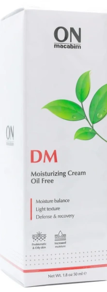 Зволожуючий крем для жирної шкіри SPF15 / DM MOISTURIZING CREAM SPF15 / Onmacabim