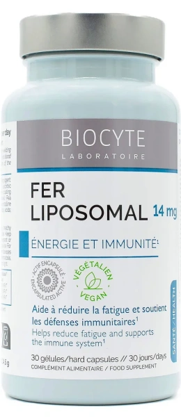 Боротьба зі залізодефіцитною анемією / Fe Fer Liposomal / Biocyte купить