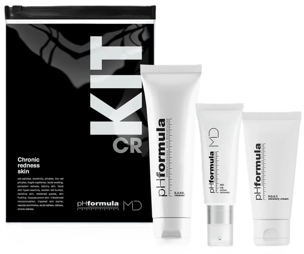 Набір для домашнього догляду. Розацеа MD / MD CR HOMECARE KIT / pHformula