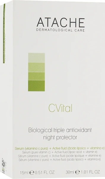 Набір Нічний протектор / C Vital Biological Triple-antioxidant Night Protector / Atache купить