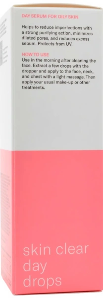 Дневная сыворотка для жирной кожи / 301 SKIN CLEAR DAY DROPS SPF20 / Histomer купить