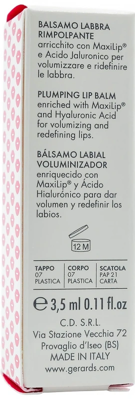 Бальзам для увеличения объема губ / EMOTION LIP PLUMPER / Gerard's купить
