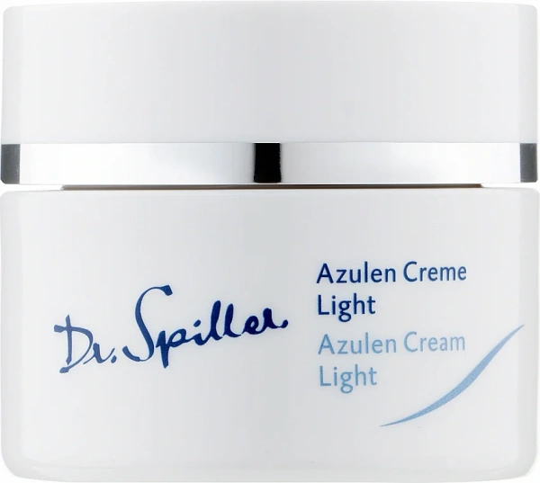 Легкий заспокоюючий крем для чутливої шкіри з азуленом / AZULEN CREAM LIGHT / Dr. Spiller купить